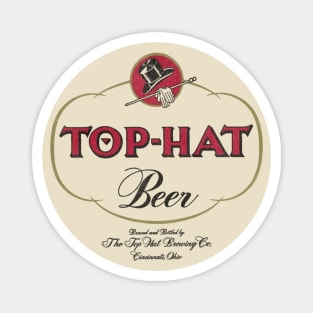 Top Hat Beer Retro Defunct Breweriana Magnet